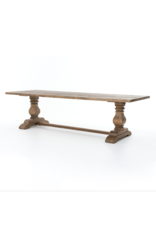 Durham Dining Table in Bleached Oak - 110"