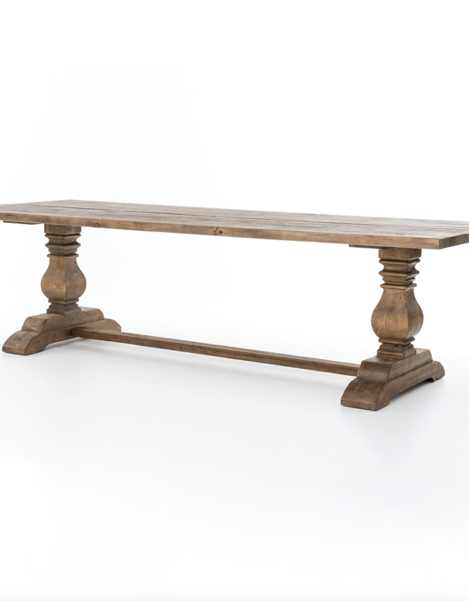 Durham Dining Table in Bleached Oak - 110"
