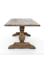 Durham Dining Table in Bleached Oak - 110"