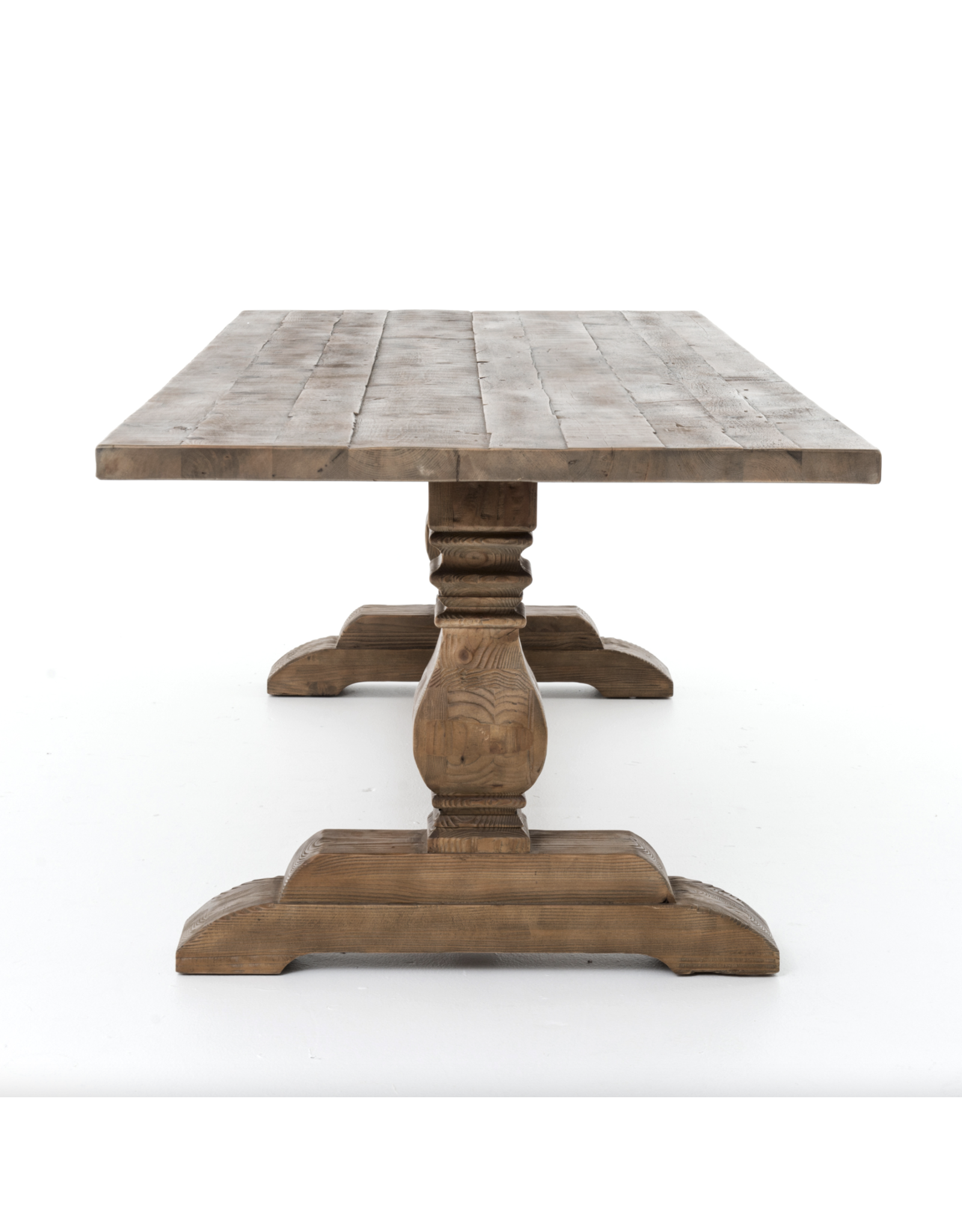 Durham Dining Table in Bleached Oak - 110"