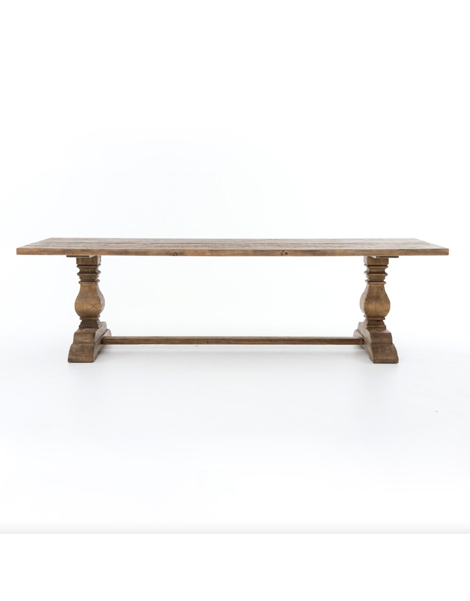 Durham Dining Table in Bleached Oak - 110"