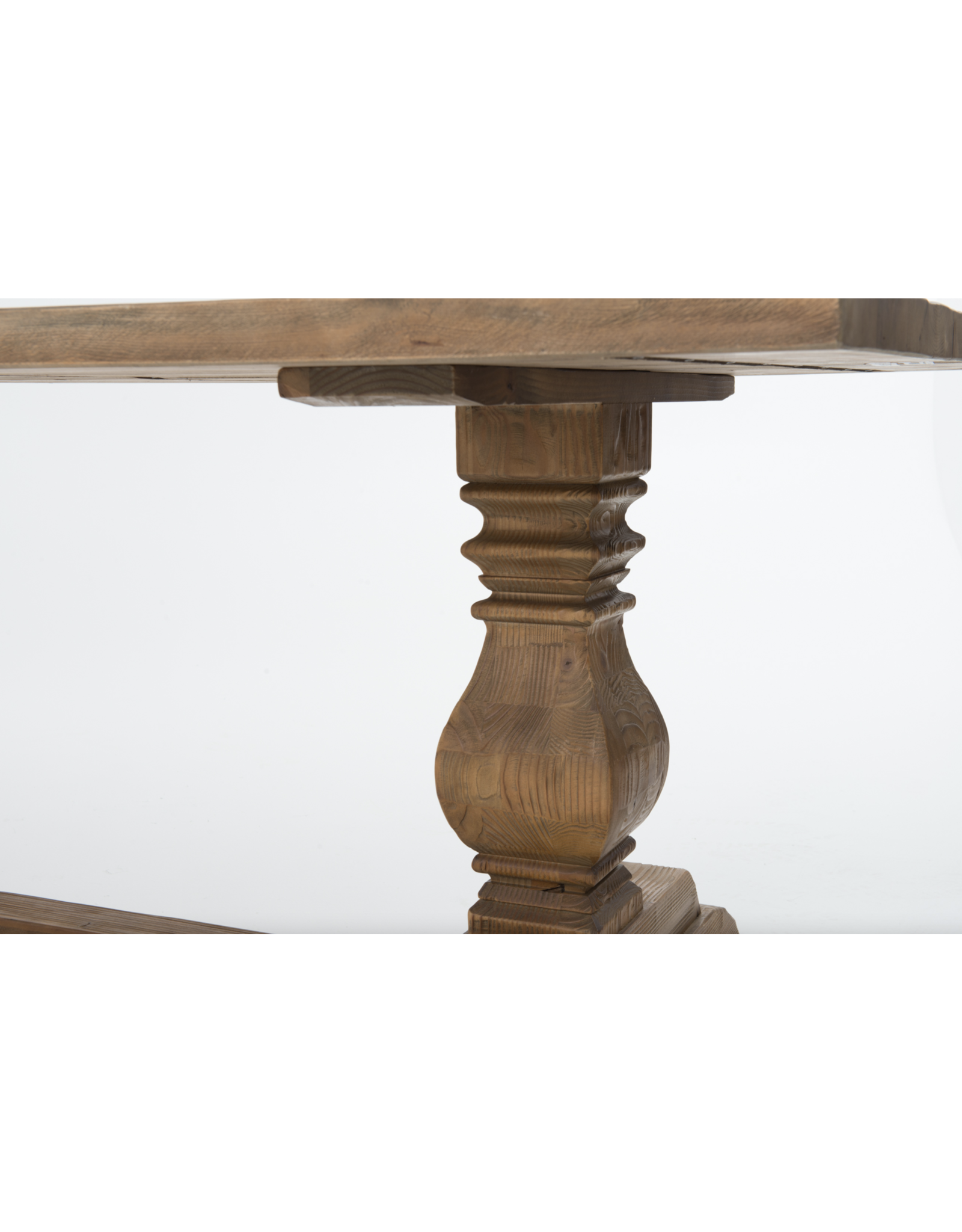 Durham Dining Table in Bleached Oak - 110"