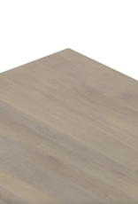 Clarita Dining Table in White Wash Mango
