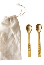 Gold Salt & Pepper Spoons