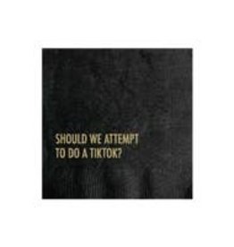 Tiktok Cocktail Napkin