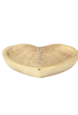 Decorative Wood Heart Bowl