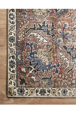Chris Loves Julia x Loloi Jules Rug JUL-01 Merlot/Multi
