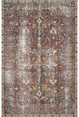 Chris Loves Julia x Loloi Jules Rug JUL-01 Merlot/Multi