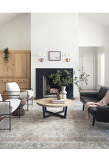 Chris Loves Julia x Loloi Jules Rug Jules-07 Natural/Ocean