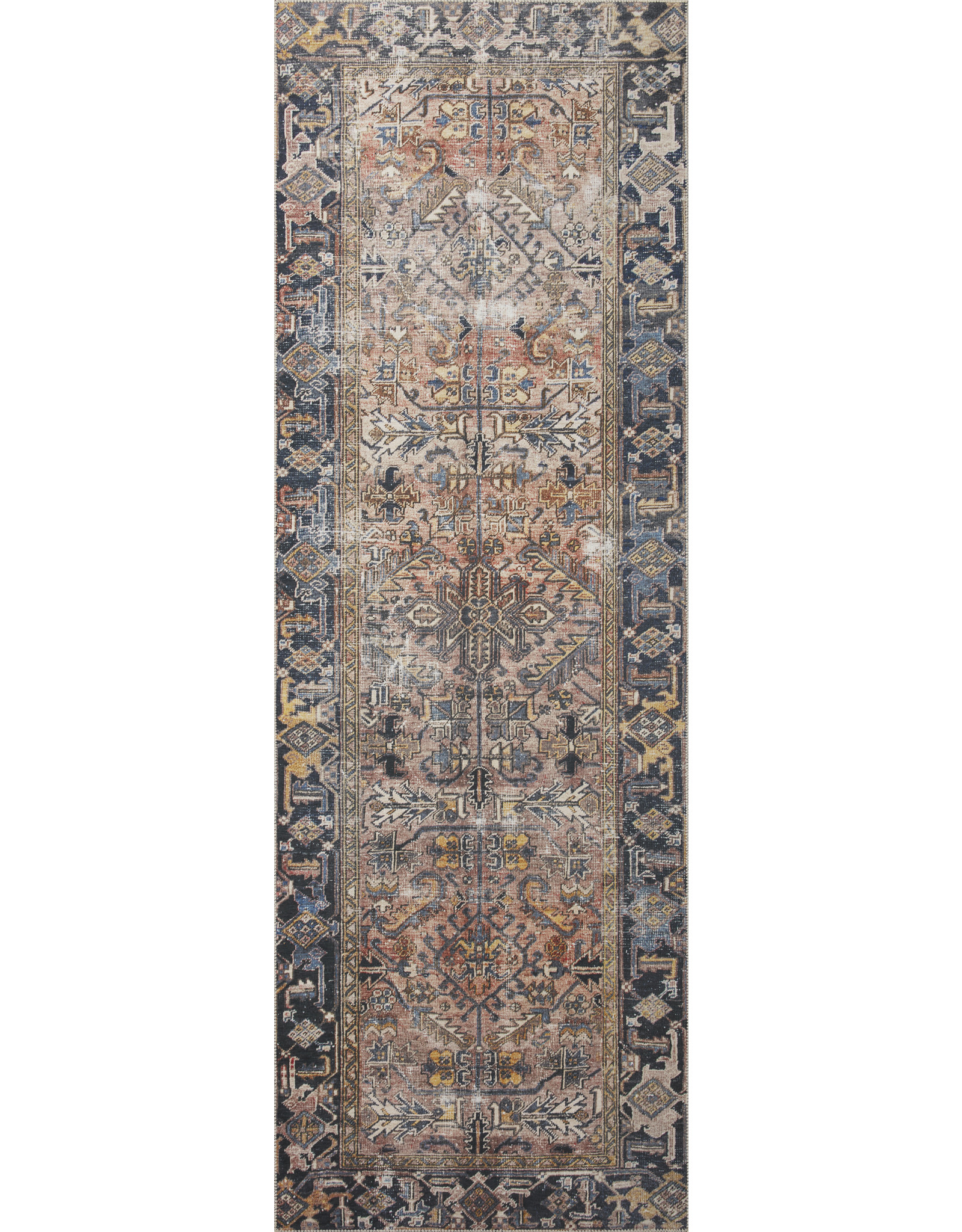 Chris Loves Julia x Loloi Jules Rug JUL-02 Terracotta/Multi