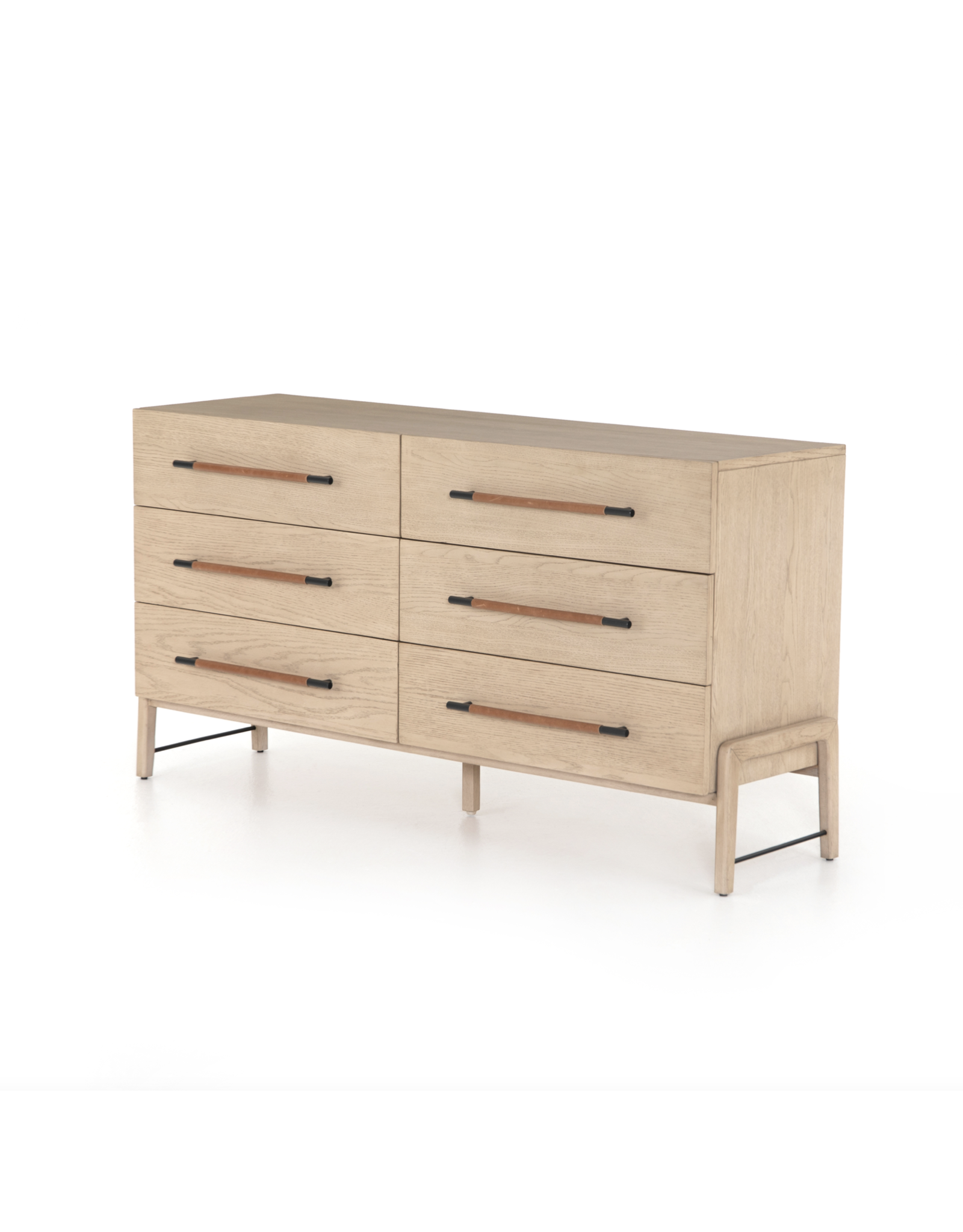 Rosedale 6 Drawer Dresser in Yucca Oak