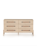 Rosedale 6 Drawer Dresser in Yucca Oak