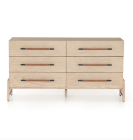 Rosedale 6 Drawer Dresser in Yucca Oak