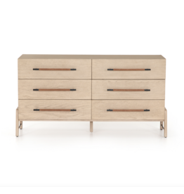 Rosedale 6 Drawer Dresser in Yucca Oak