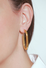 Athena Hoop Earrings - 14k Gold
