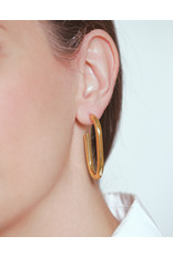 Athena Hoop Earrings - 14k Gold