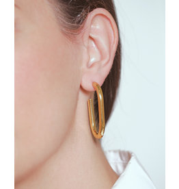 Athena Hoop Earrings - 14k Gold