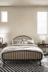 Waverly Iron Queen Bed in Vintage Black