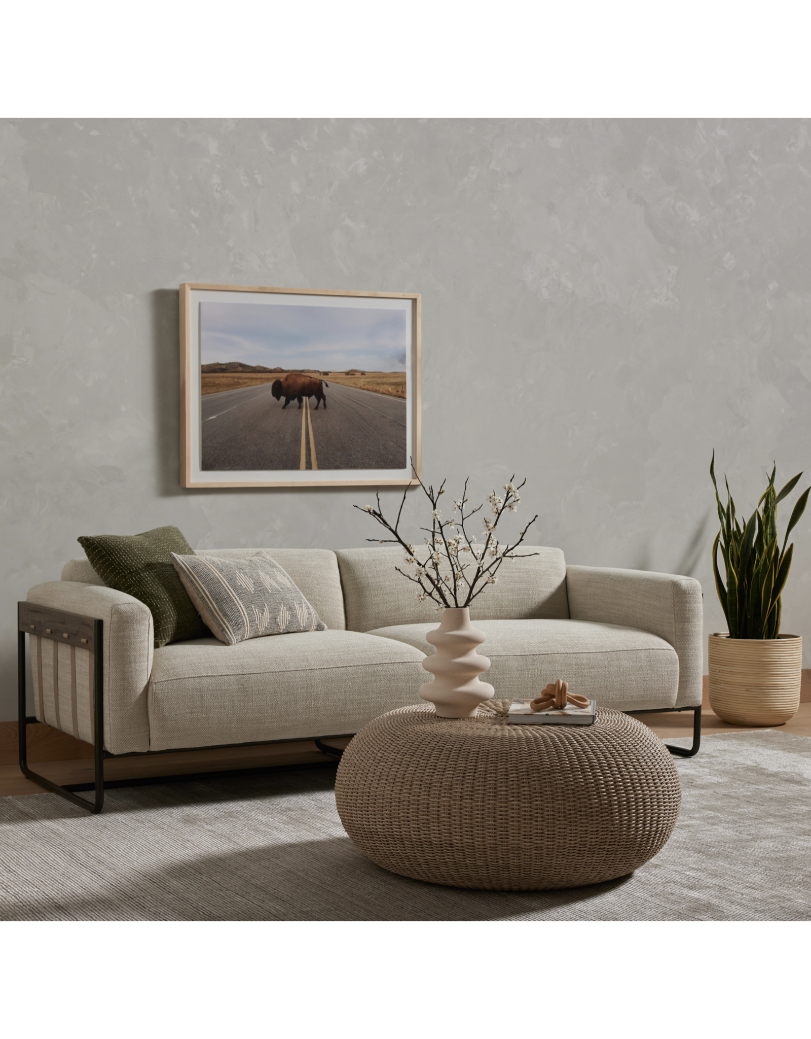 Ella Sofa in Gable Side-91"