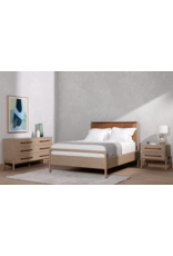 Rosedale Bed  in Yucca Oak Veneer, Chaps Sand - King