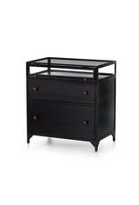 Shadow Box Nightstand/Table - Black