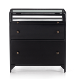 Shadow Box Nightstand/Table - Black