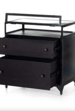 Shadow Box Nightstand/Table - Black