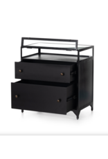 Shadow Box Nightstand/Table - Black