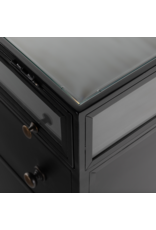 Shadow Box Nightstand/Table - Black