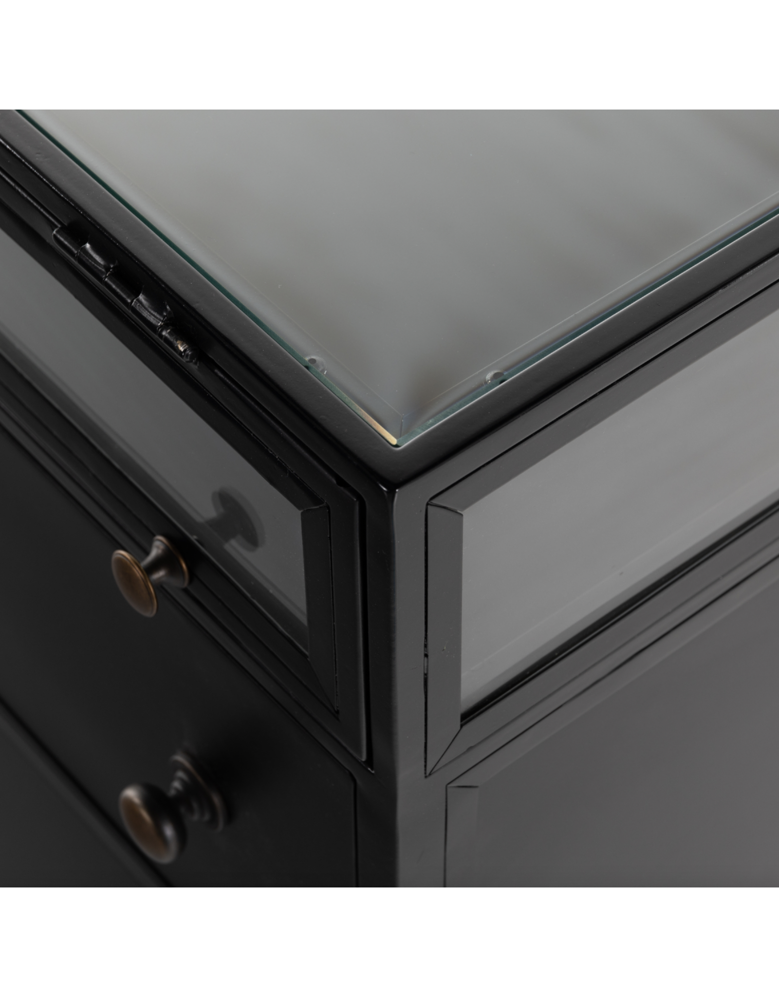 Shadow Box Nightstand/Table - Black
