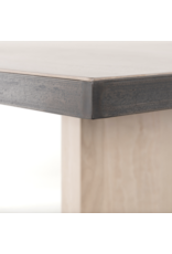 Cross Dining Table in Ashen Walnut