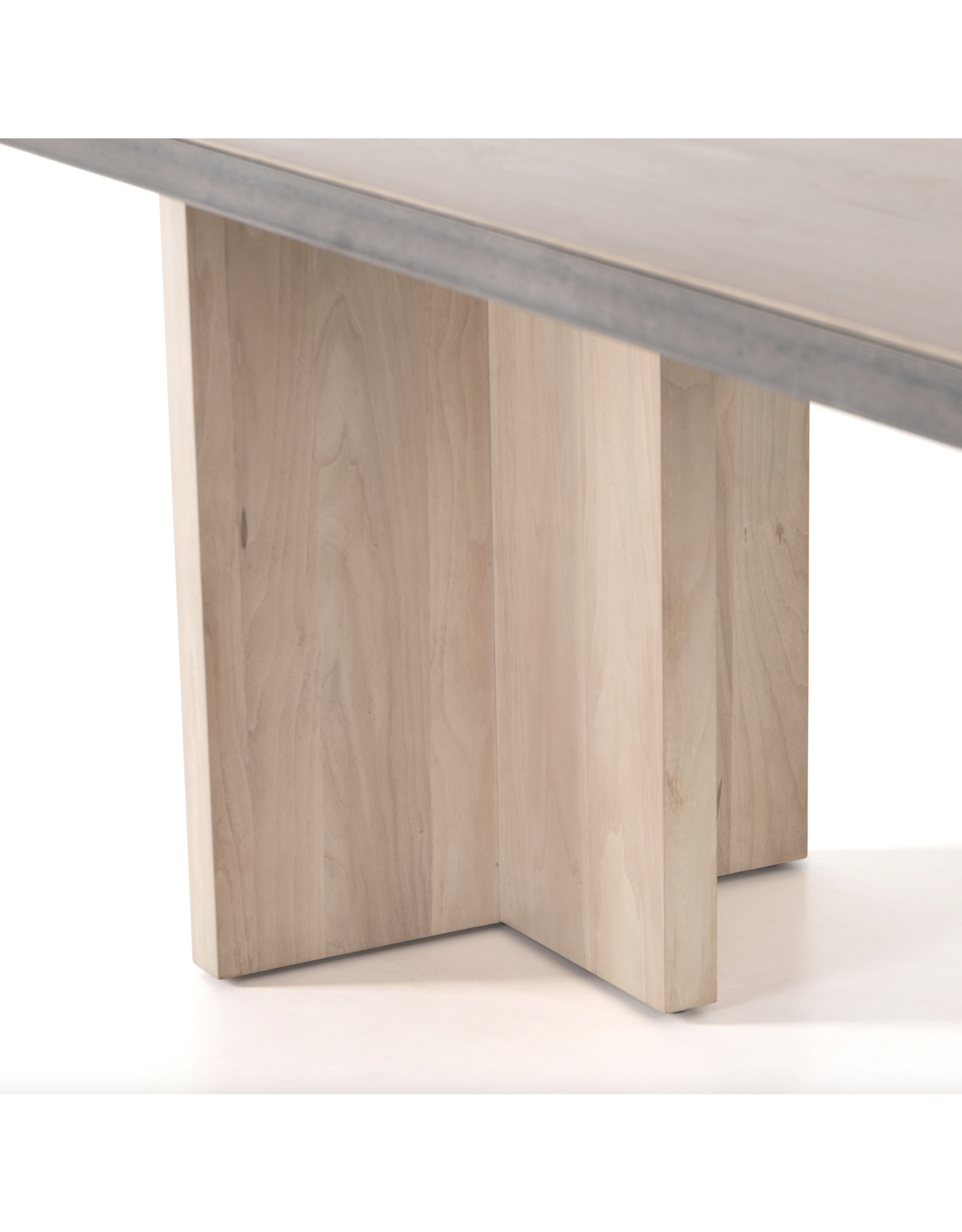 Cross Dining Table in Ashen Walnut