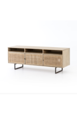 Carmel Media Console in Natural Mango