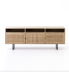 Carmel Media Console in Natural Mango