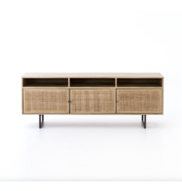 Carmel Media Console in Natural Mango
