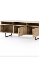 Carmel Media Console in Natural Mango