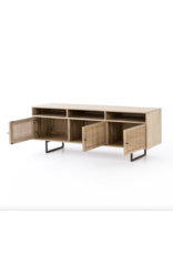 Carmel Media Console in Natural Mango