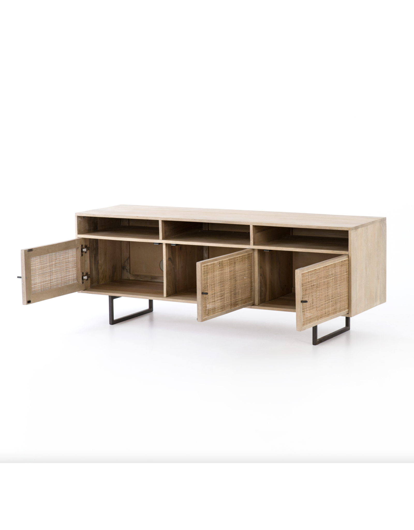 Carmel Media Console in Natural Mango