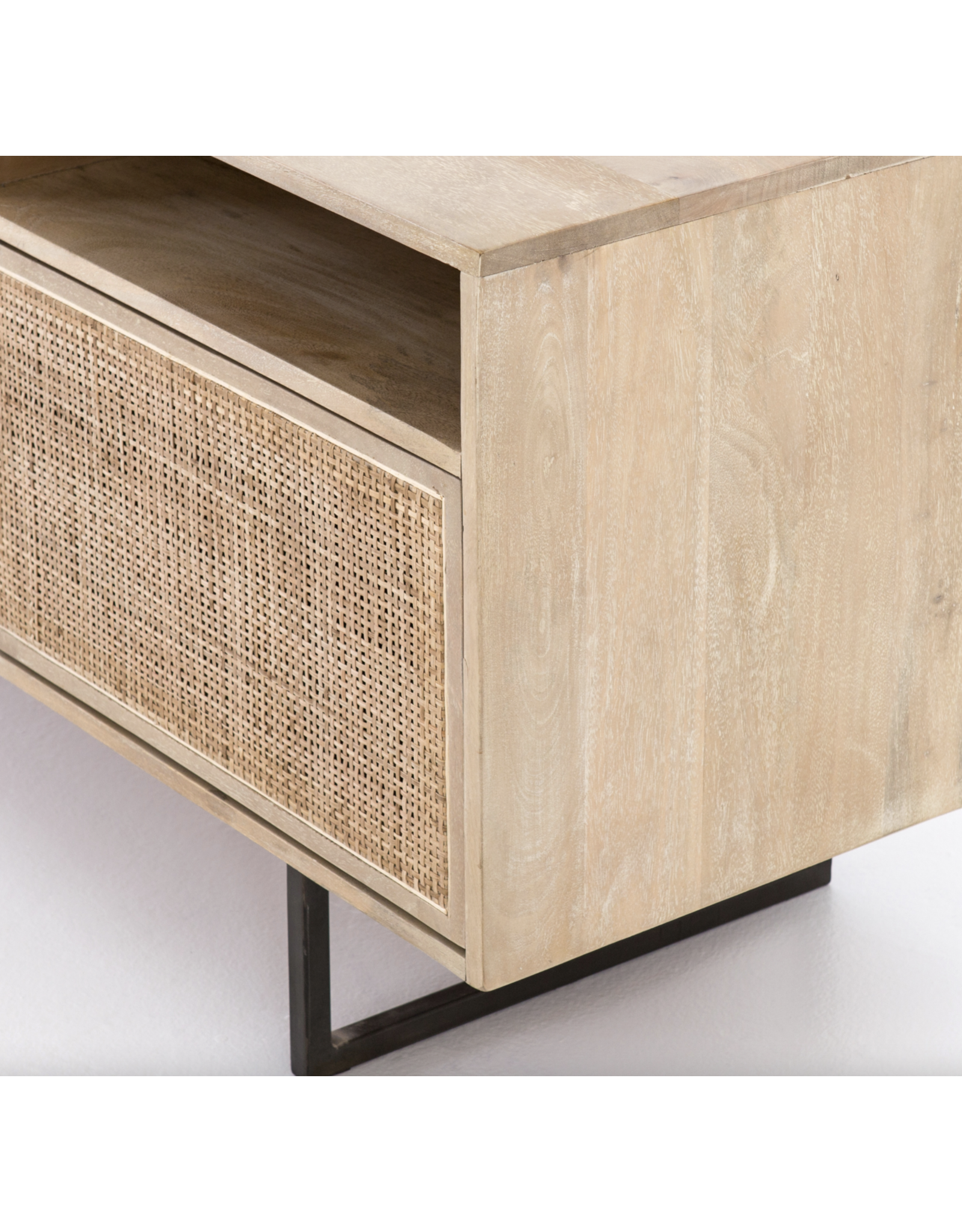 Carmel Media Console in Natural Mango