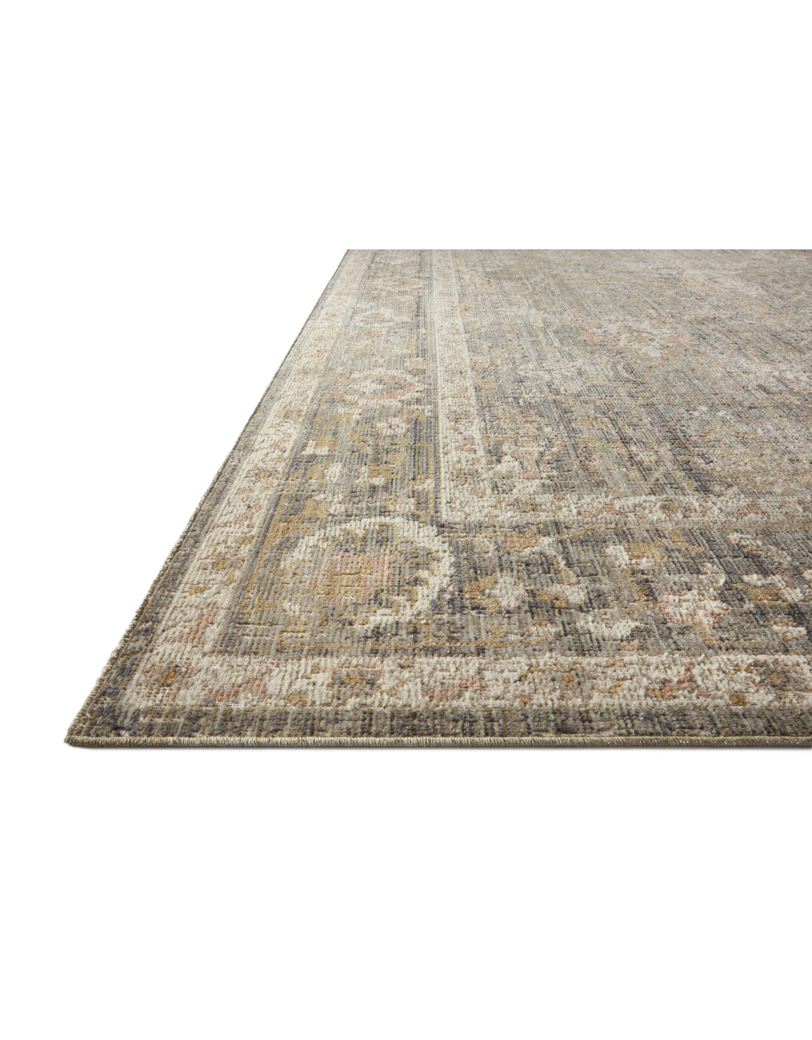 Chris Loves Julia x Loloi Rosemarie Rug  ROE-01- Sage /Blush