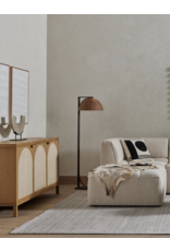 Allegra Sideboard in Honey Oak Veneer
