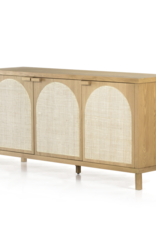 Allegra Sideboard in Honey Oak Veneer