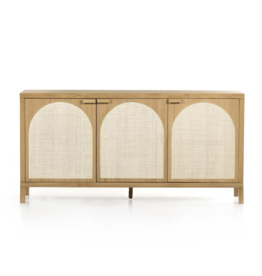 Allegra Sideboard in Honey Oak Veneer