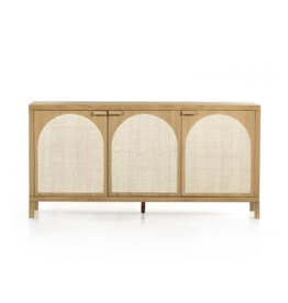 Allegra Sideboard in Honey Oak Veneer