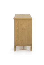 Allegra Sideboard in Honey Oak Veneer