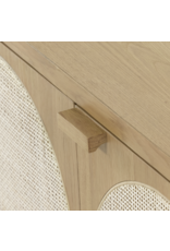 Allegra Sideboard in Honey Oak Veneer