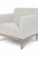 Ezra Grey Boucle Chair