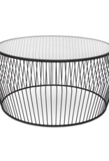 Cyclone Wire Coffee Table in Black