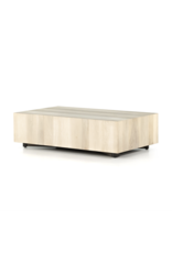 Hudson Rectangle Coffee Table in Ashen