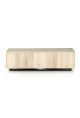 Hudson Rectangle Coffee Table in Ashen